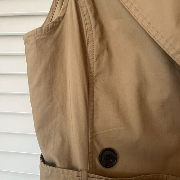 A New Day trenchcoat dress XS khaki sleeveless belted target - Picture 4 of 13